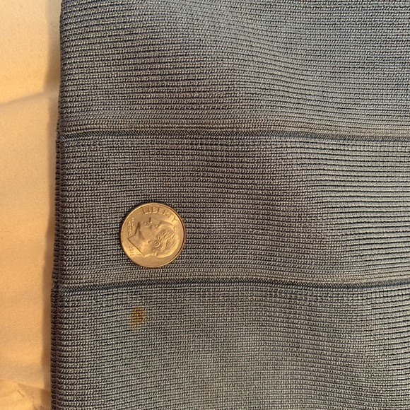 Herve Leger Deep V neck Haze bandage dress - Picture 6 of 8